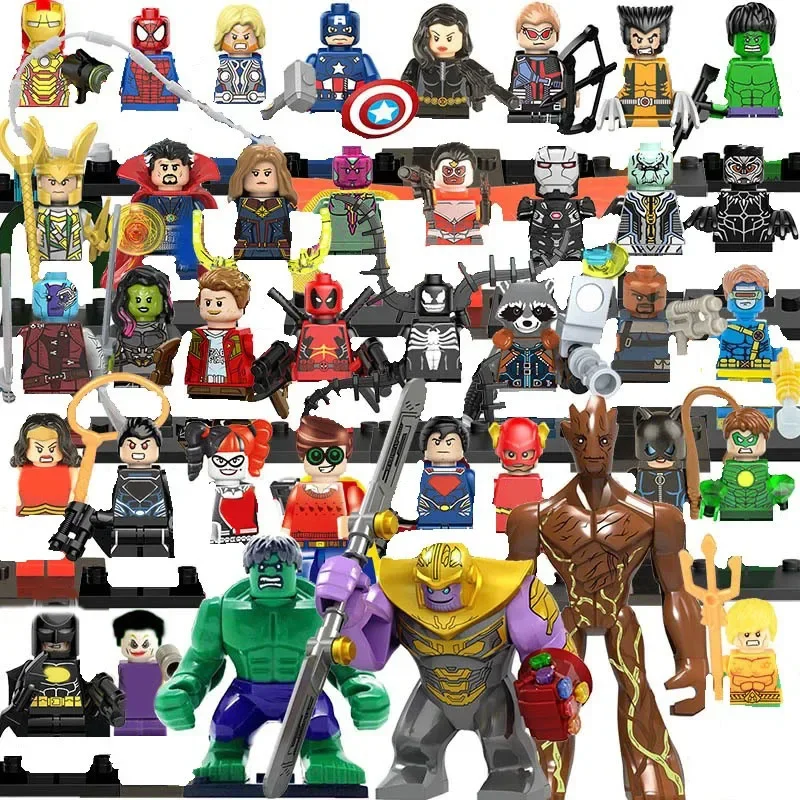 Блочный конструктор Marvel в ассортименте