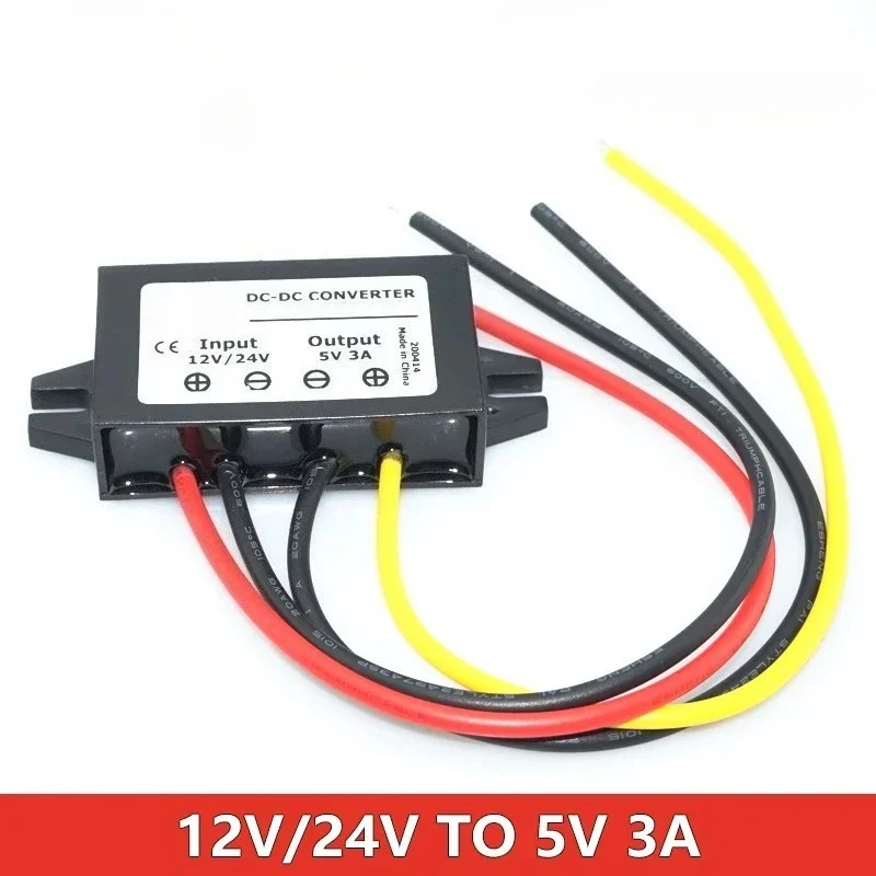 

WAOHEI Преобразователь напряжения 12/24В до 5В USB Type-C
