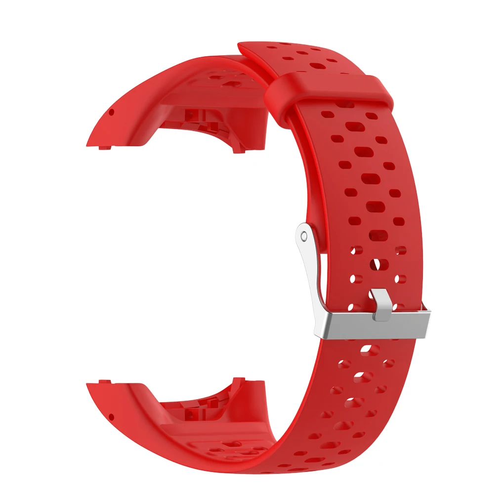 

Ремешок силиконовый дышащий для смарт-часов M400 M430, сменный Браслет для GPS, M400 M430