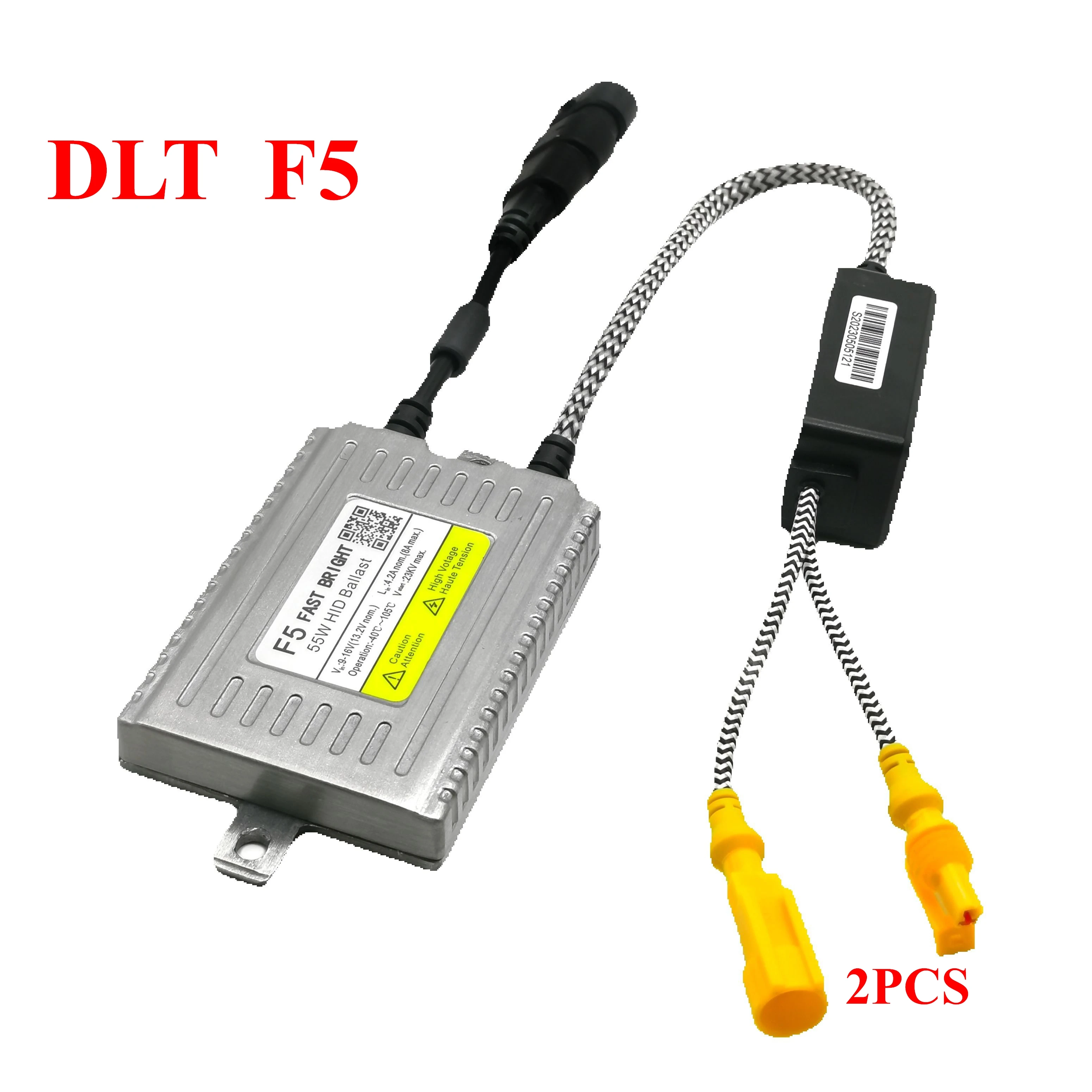 Оригинальный 2 шт. DLT F5 55 Вт Быстрый старт балласты высокое качество 5800LM для H1 H3 H7 H11 HB3 HB4 9012 D2H 12V24V автомобильные HID фары