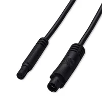 1m reversing camera extension cord 4 core car rear view image four hole lengthening line recorder 4p cable