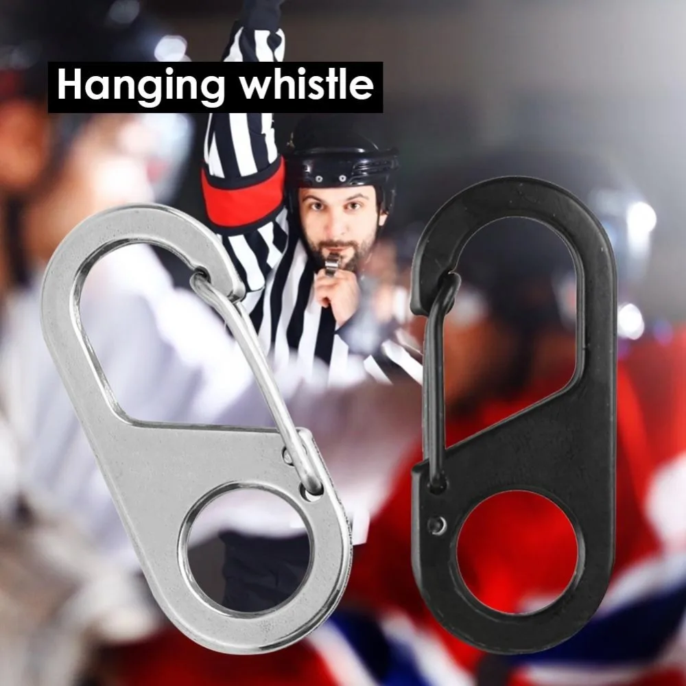 

Dark Grey/Light Grey Stainless Steel Climbing Buckle Stainless Steel with Keyring 8-way Buckle High Load-bearing Capacity
