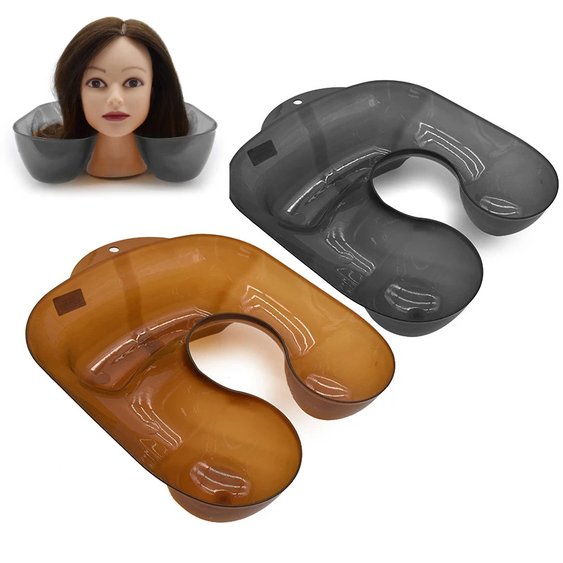 Ing Shoulder Neck Tray Medicine Water Sink For Salon Hairdresser Beauty Non-spill Free Salon Barber Hairdressing Tools