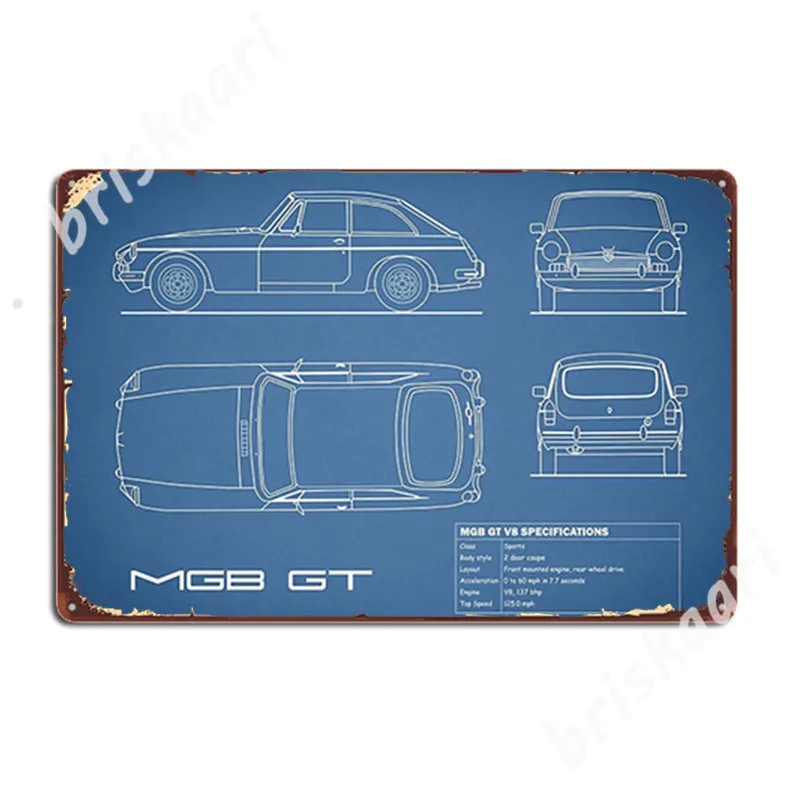 

Металлические знаки Mgb Gt V8, фотообои, фотообои