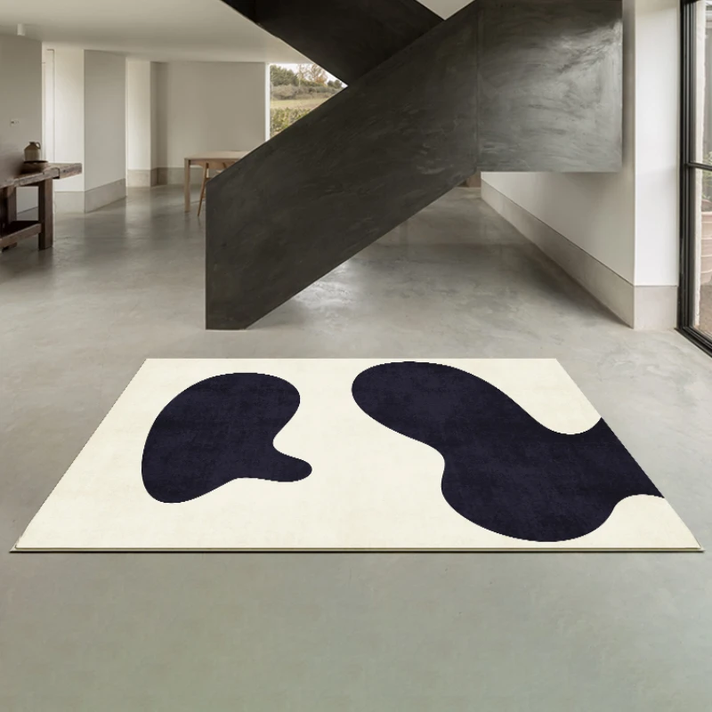 

Ковер для гостиной, большая площадь, современный минимализм, домашний декор, коврик, мягкий, комфортный, дышащий, без складок, коврик высоког...