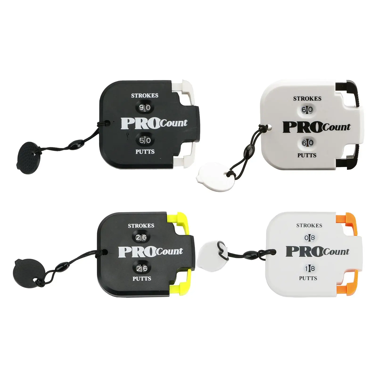 

Golf Counter Key Chain Two Digit Accessory board Sport Supplies Outdoor Training Aid