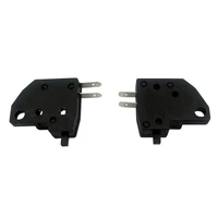 pair of motorcycle accessories universal black front brake stop light switch for honda cbr600 vfr800 for suzuki for kawasaki