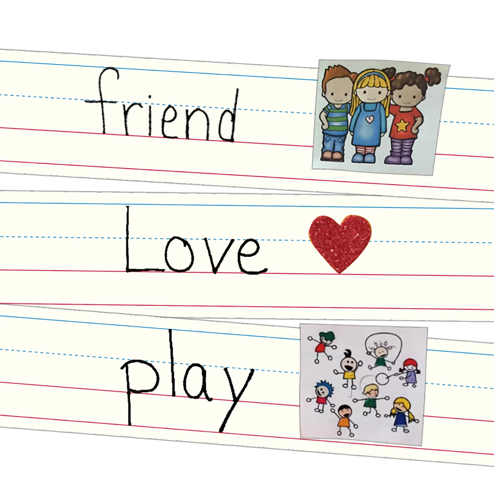 50 шт. двусторонние полоски для надписей |