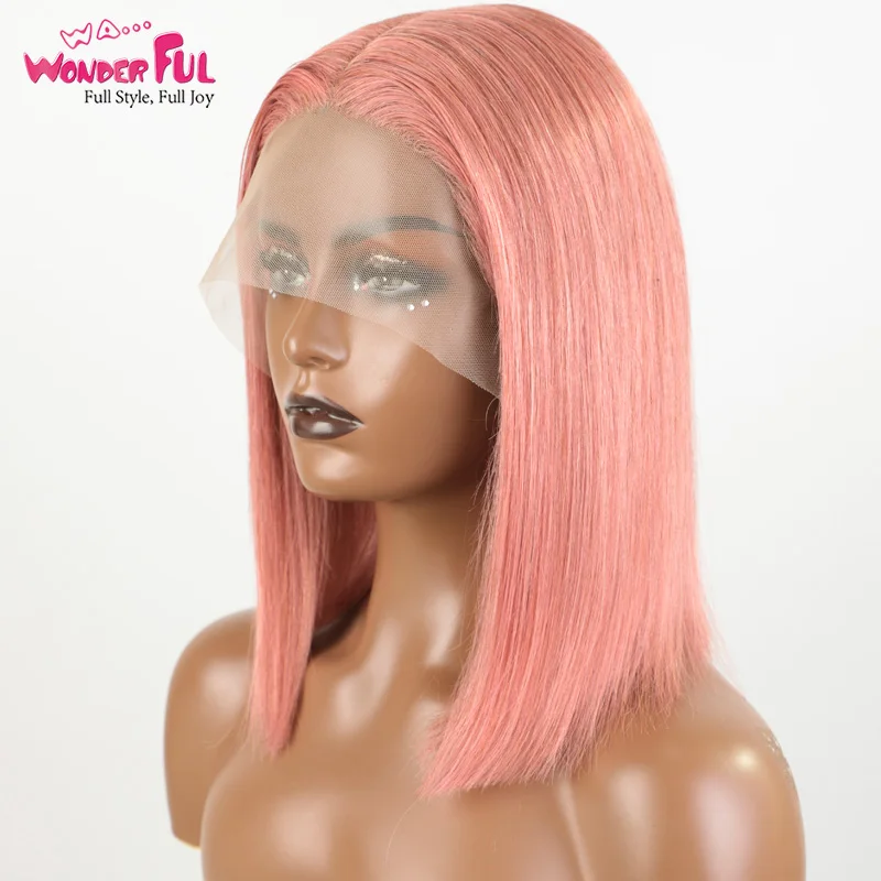 Парики прямые из натуральных волос 180% плотности для косплея