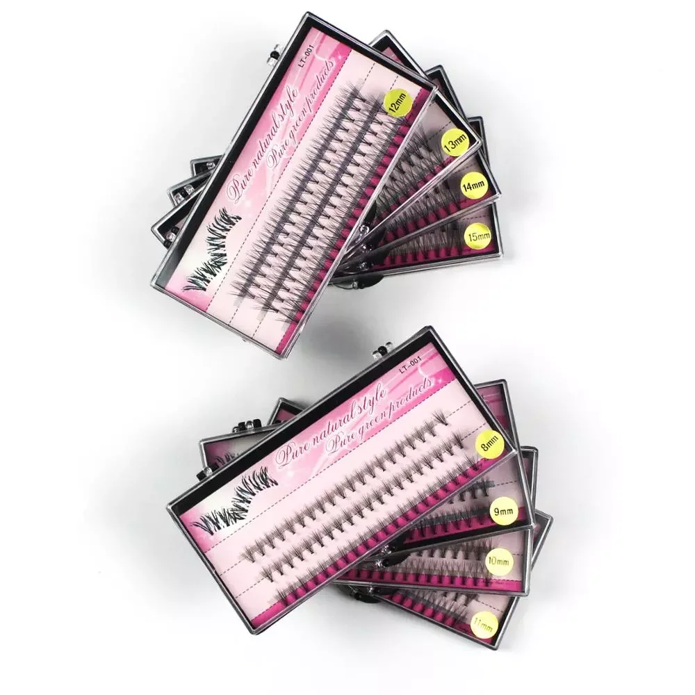 

Individual Cluster EyeLashes Professional Makeup Grafting Fake False Eyelashes for eyelash extensions false eyelashes tabs