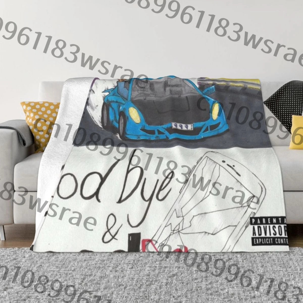 Попрощайтесь хорошо ридденс ультра-мягкое Флисовое одеяло