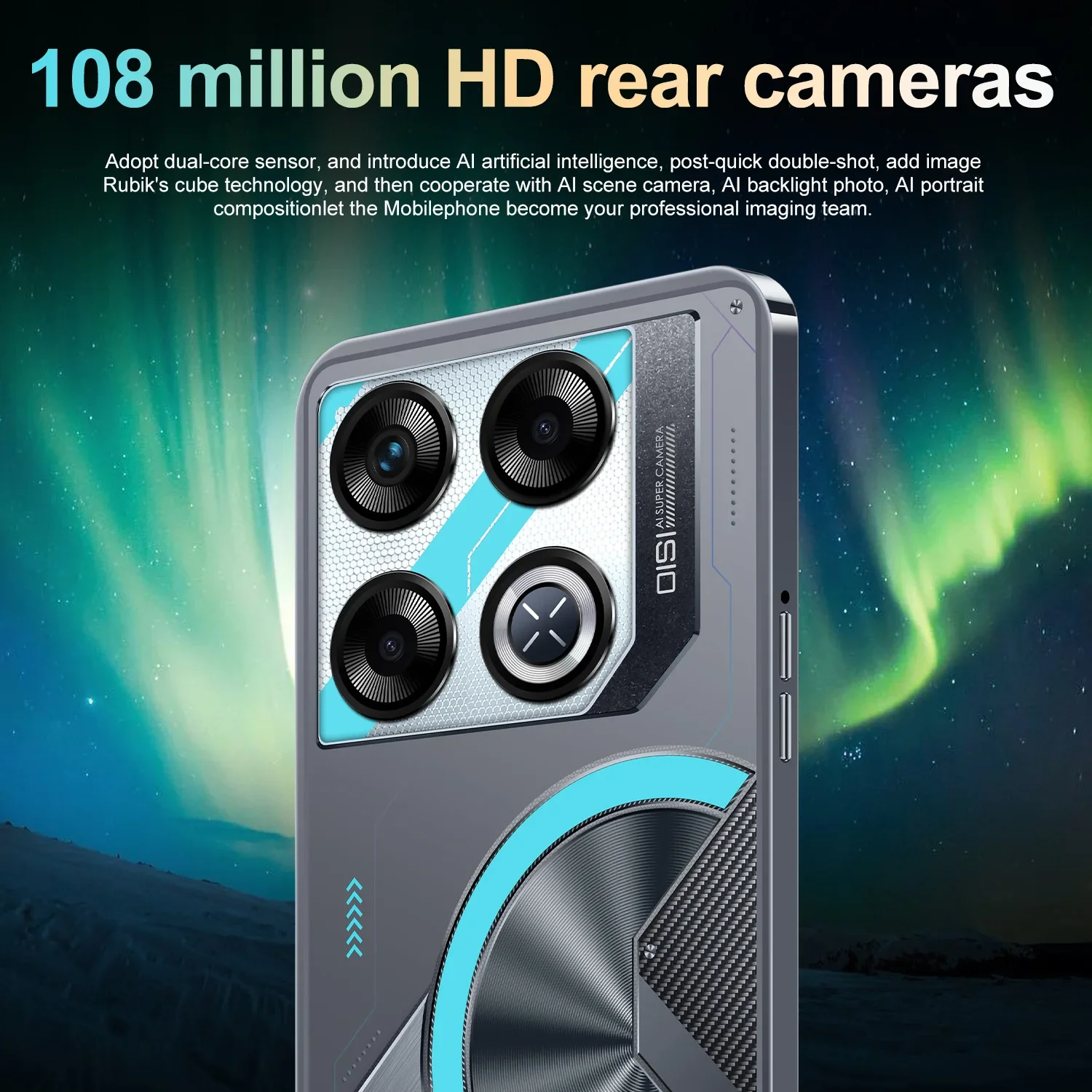 Новый популярный телефон Gt20 Pro с 7 3-дюймовым большим экраном HD-смартфон версия