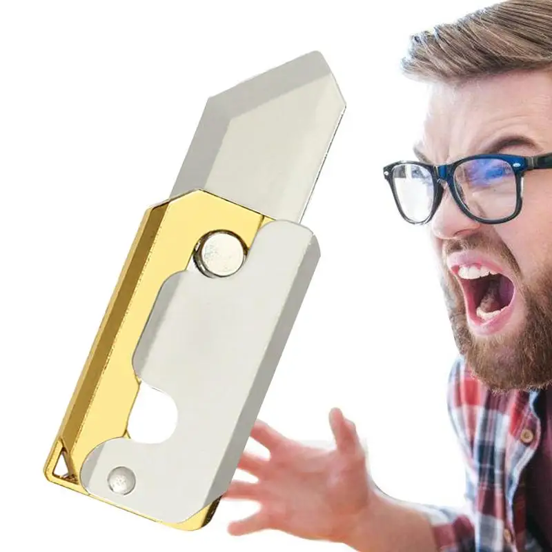 

Чистый черный нож для моркови, фиджет-игрушки, рельефная игрушка с нажимной картой, гравитационные ножи, брелок с подвеской, 3D цинковый сплав, усилитель пальцев