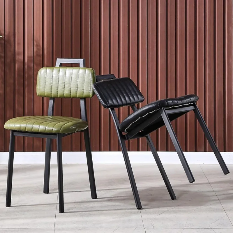 

Современные красивые обеденные стулья из искусственной кожи, скандинавские домашние обеденные стулья, роскошные европейские стулья, нефтяные наборы садовой мебели