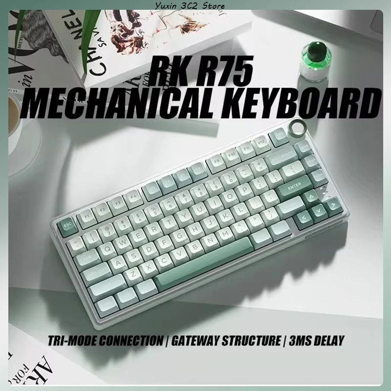 Беспроводная механическая клавиатура RK R75 2 4g