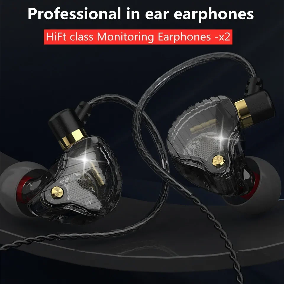 QKZ SK3 3 5 мм проводные наушники бас HiFi с микрофоном шумоподавление гарнитура геймер