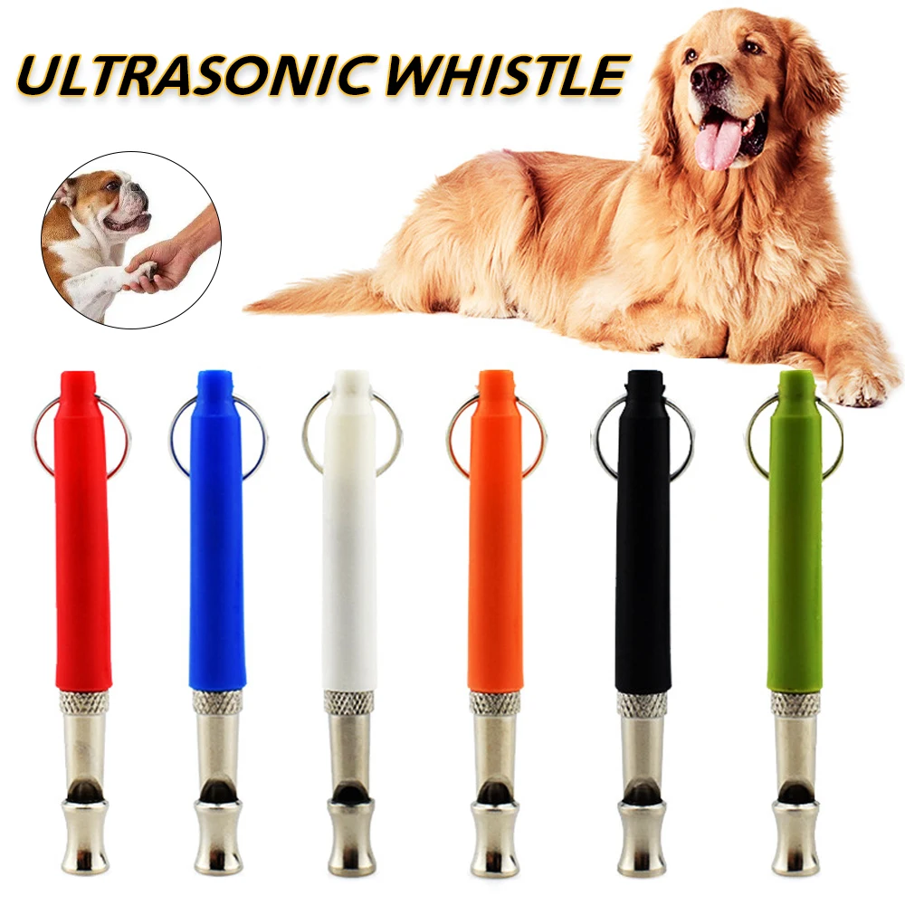 

Dog Accessories Dog Buttons For Communication Pet Dog Whistle Stop Anti Against Barking Whistle Pitch Training Tool Pet Products