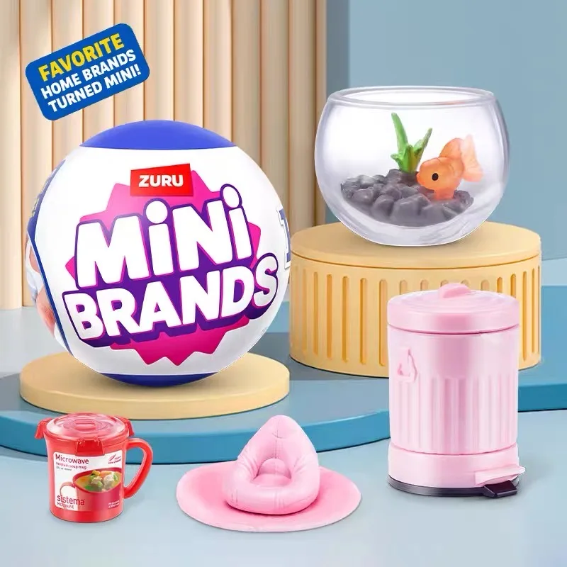 Фото Игрушки Zuru Mini Brands: Мебель для дома, 5 миниатюрных игрушек-сюрпризов в таинственной коробке-сюрпризе №1
