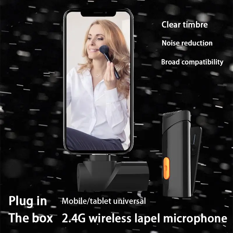 

Ultimate Wireless Microphone for Outdoor Live Streaming and Recording - Unleash Your Creativity