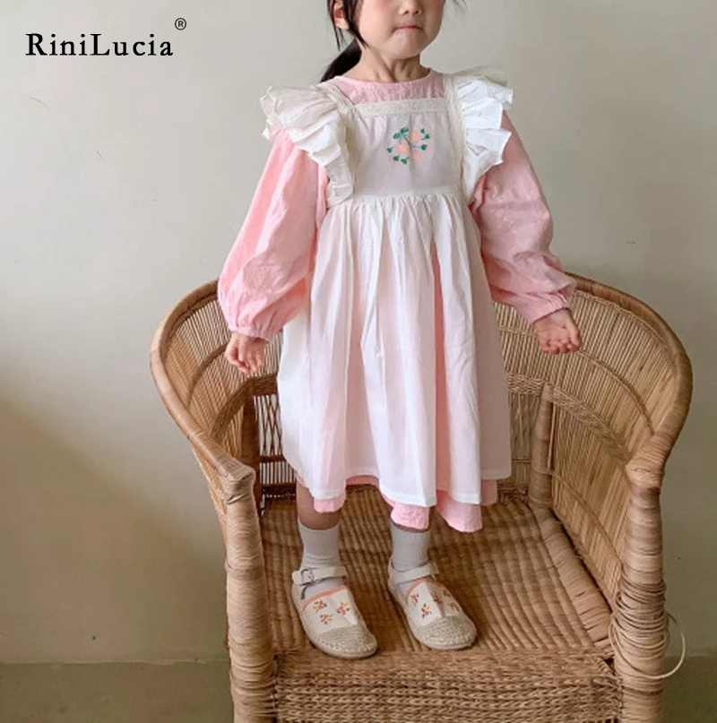 

RiniLucia Baby Dress Lovely Summer Infant Baby Girl Ruffle Dress Sundress Briefs Outfits Flower Dress Clothes Set
