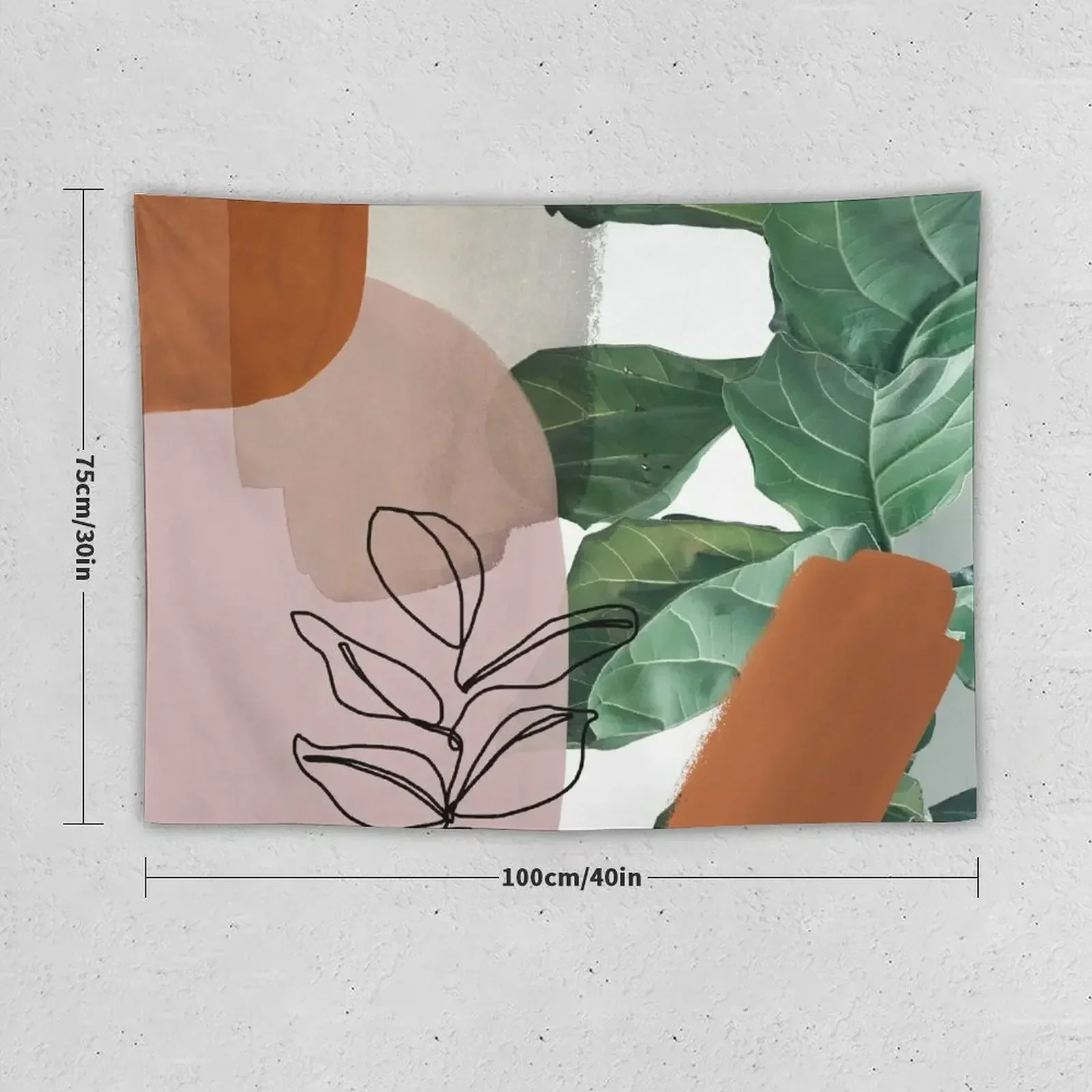 Simpatico V2 гобелен настенный дизайн комнаты