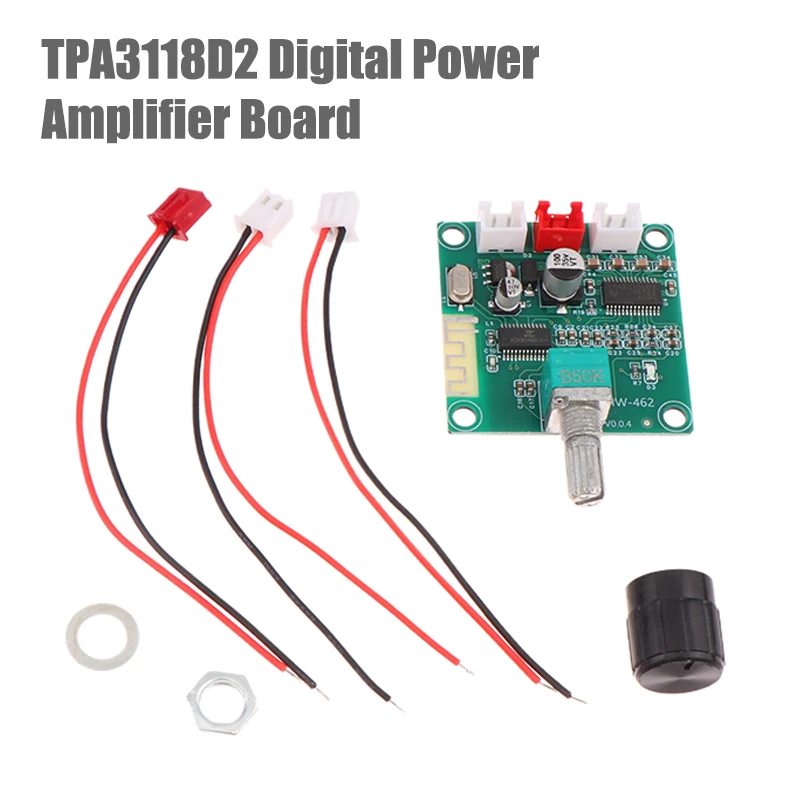 DC12-24V TPA3118D2 Bluetooth 5 0 цифровой усилитель мощности плата 50 Вт * 2-канальный