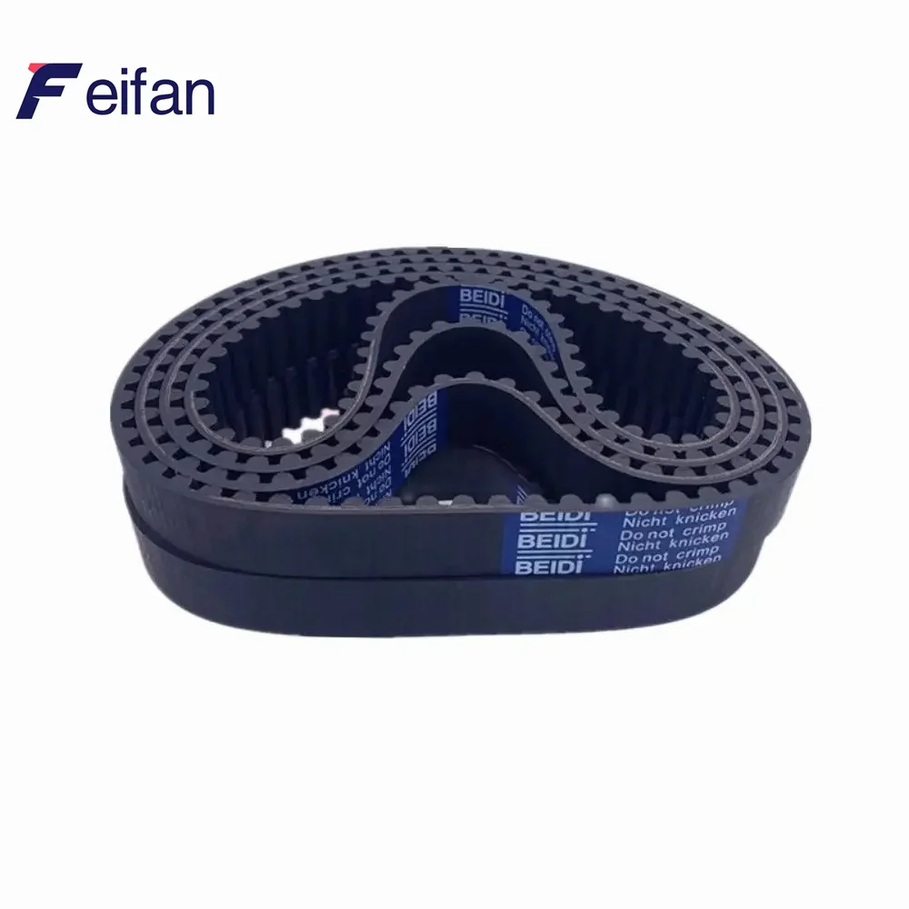 Резиновый Ремень ГРМ HTD8M периметр 1512 - 1720 мм 189 215 зубцов замкнутая петля