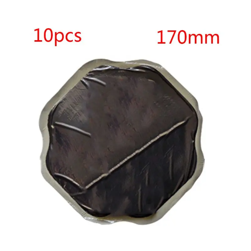 

10Pcs 115mm 128mm 170mm Car Natural Rubber Tire Tyre Puncture Repair Cold Patch Tubeless Patches Automobiles Garage Tool