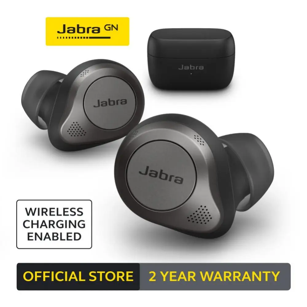 

For Jabra Elite 85t True Wireless Bluetooth Earphone Sports Noise Reduction Headset Music Game Headphones Ipx4 Waterproof