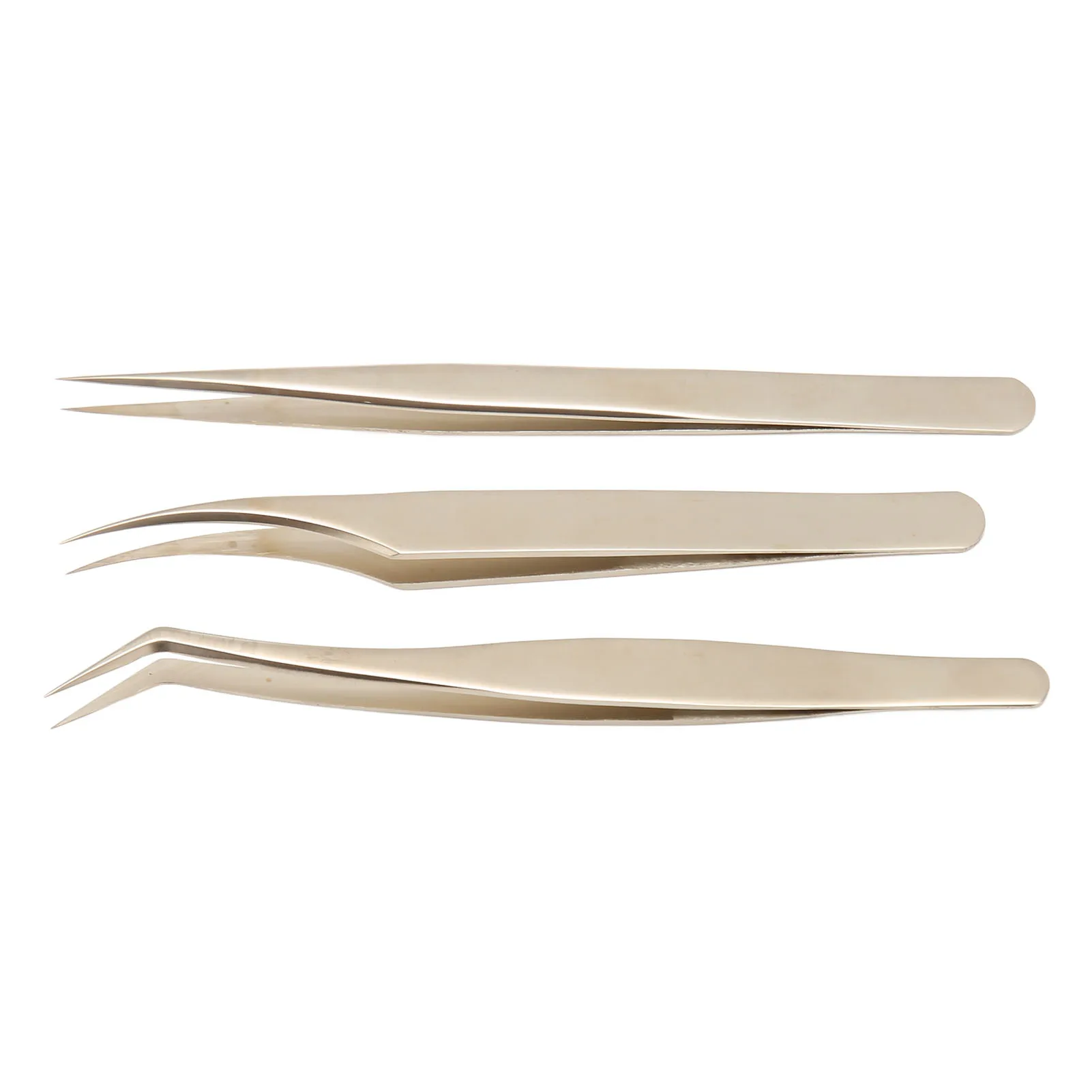 

Eyelash Tweezers Lash Extensions Tweezers High Precise Stainless Steel Fine Tip Extension Applicator High Hardness Lash Tweezers