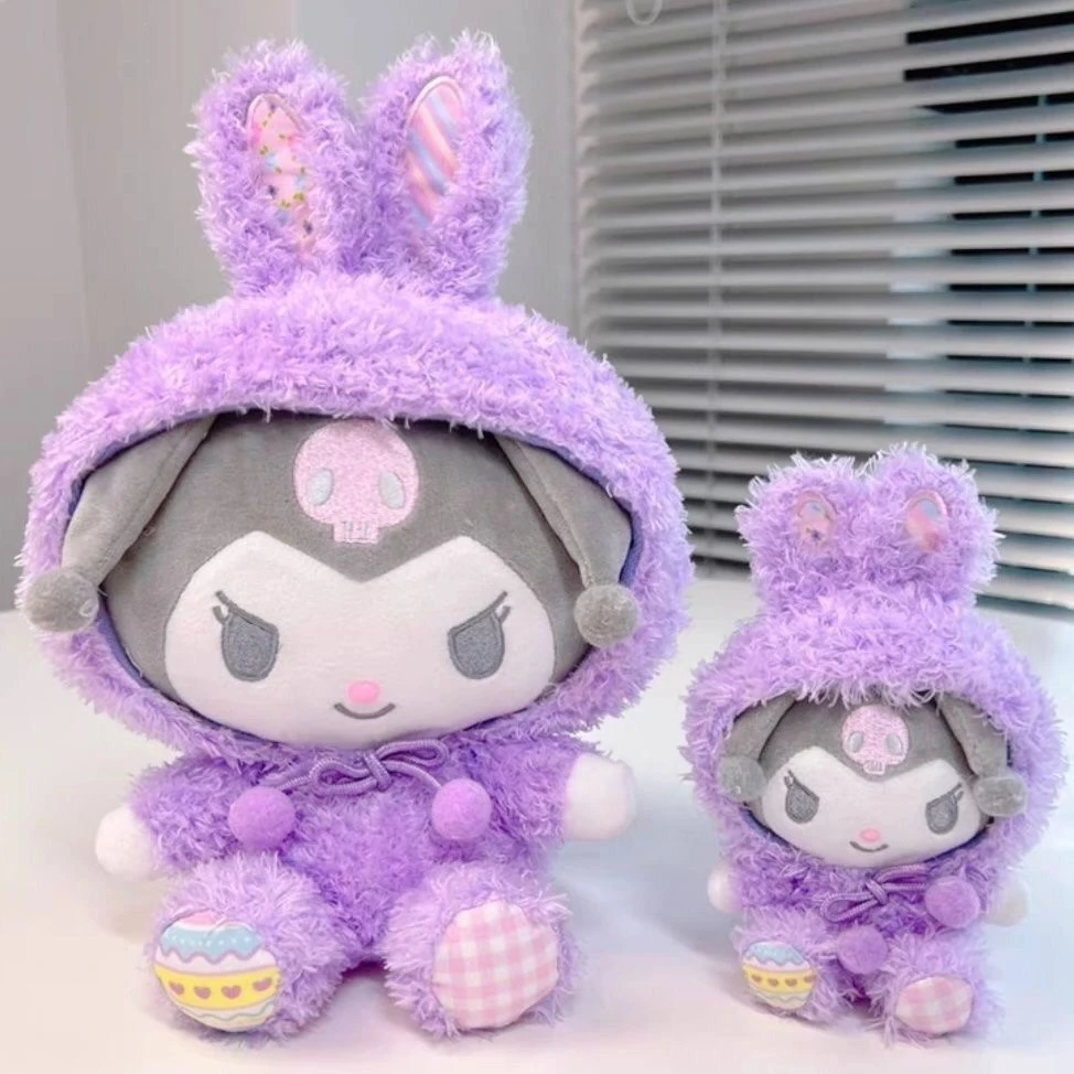 

Sanrio Series Kawaii Hello Kitty Kuromi My Melody Cinnamoroll Pachacco Plush Toys Soft Stuffed Anime Pendant Doll for Kids Gifts