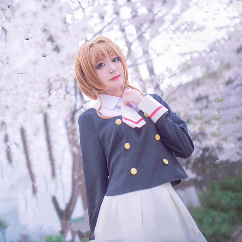 

Cardcaptor Sakura Clearcard Kinomoto Sakura Cosplay Costumes Stage Performance Clothes ,Perfect Custom for You !