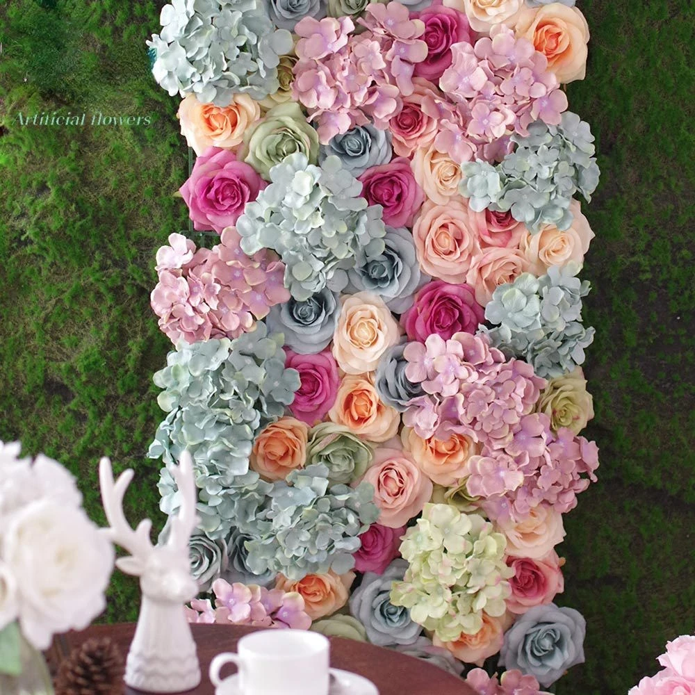 

Шелковые Розы Цветы 3D фон для стены свадебное украшение искусственный цветок настенная панель для домашнего декора фоны детский душ
