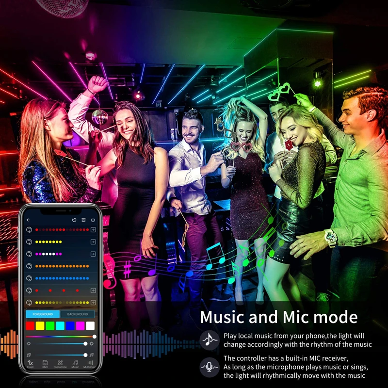 Светодиодная лента WS2812B 1 м-20 RGB 5 В постоянного тока USB 5050 гибкая с управлением