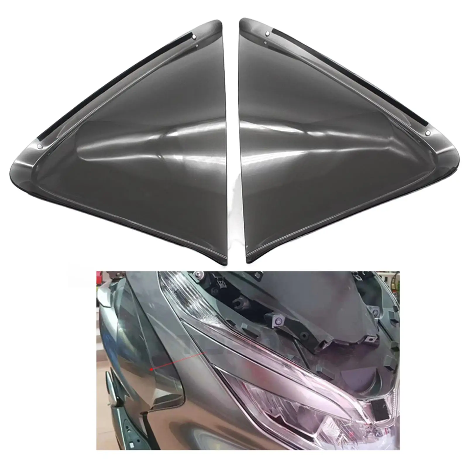 

2Pcs Motorcycle Leg Fit for 150 Pcx 125 Side Legguards