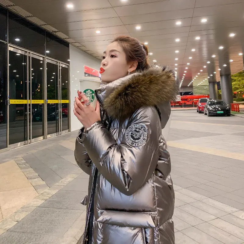 Winter Women's Cold Coat Parkas Super Hot Coats Hooded Long Cotton Padded Jacket Jackets Womens Winter Clothing 2022 Fashion