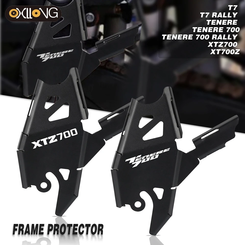 

For YAMAHA TENERE 700 T7 Rally Tenere 700 Rally XT Z700 700Z 2019 2020 2021 Motorcycle Frame Guard Covers Protection Accessories