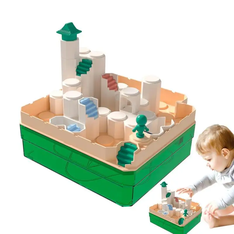 

Road Builder Puzzle Road Puzzle Track Maze Building Blocks Puzzle Logical Road Builder Learning Educational Toy For Kids
