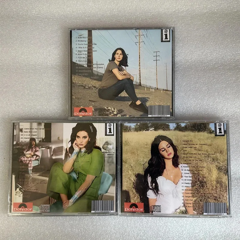 Фото Музыкальный компакт-диск Pop Lana Del Rey Elizabeth Grant Unreleased vol4-6 Альбом Музыкальная запись Косплей Walkman Car Soundtracks Box Collection №2