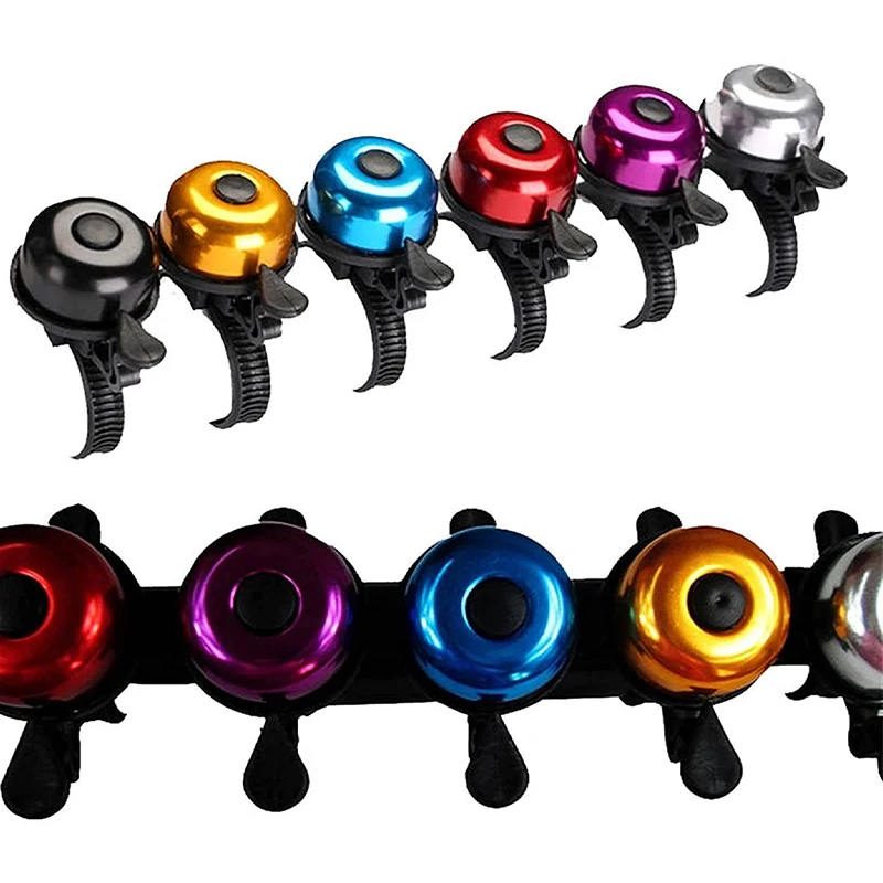 

Bicycle Bell Metal Horn Safety Warning Mountain Bike Road Sports Outdoor Aluminum Alloy Material Protection Alarm Accessories