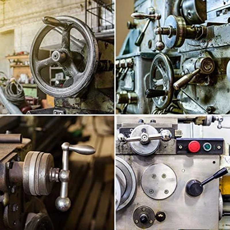 Зажимные ручки винтовые ручка M10 X 12 мм резьбовая стальная вращающаяся запасные