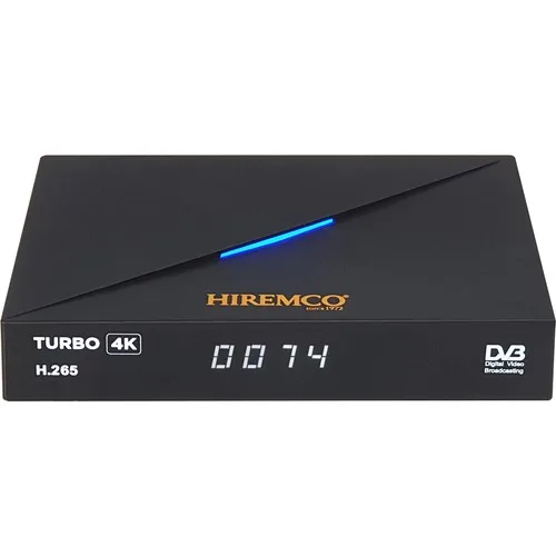 Verkauf Hiremco Turbo 4K Linux OTT + 4K Satellite Empfänger