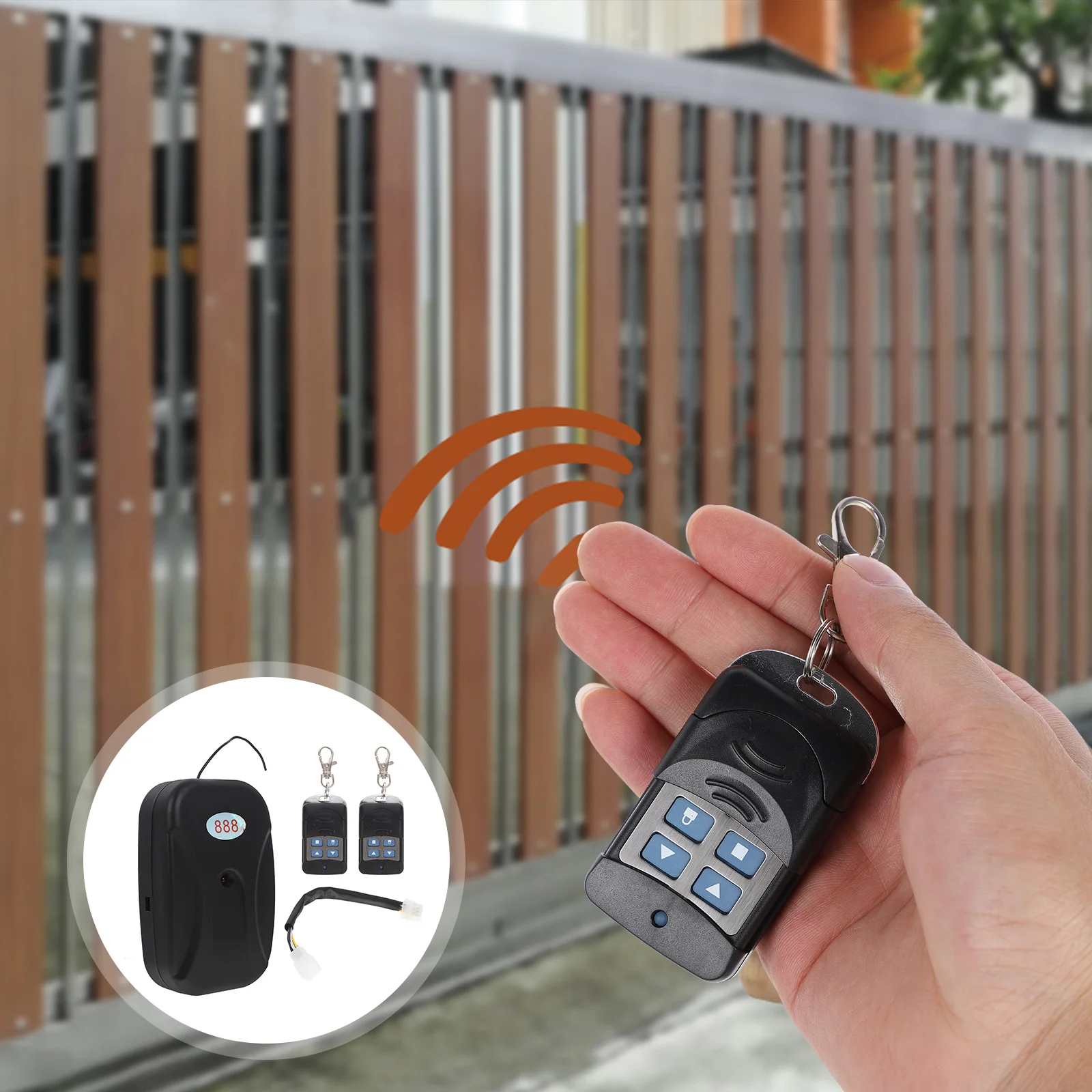 

1 Set Garage Controller Four Buttons Garage Gate Opener Remotes