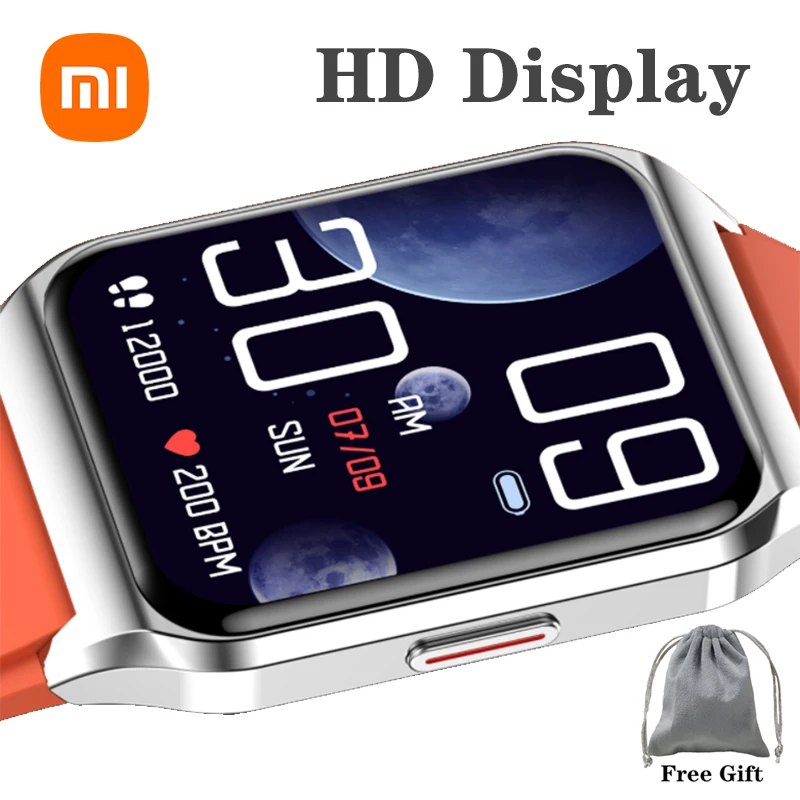 

Смарт-часы Xiaomi Mijia для мужчин и женщин, Модные Смарт-часы с функцией измерения кровяного давления, пульсометром, водонепроницаемые спортивн...