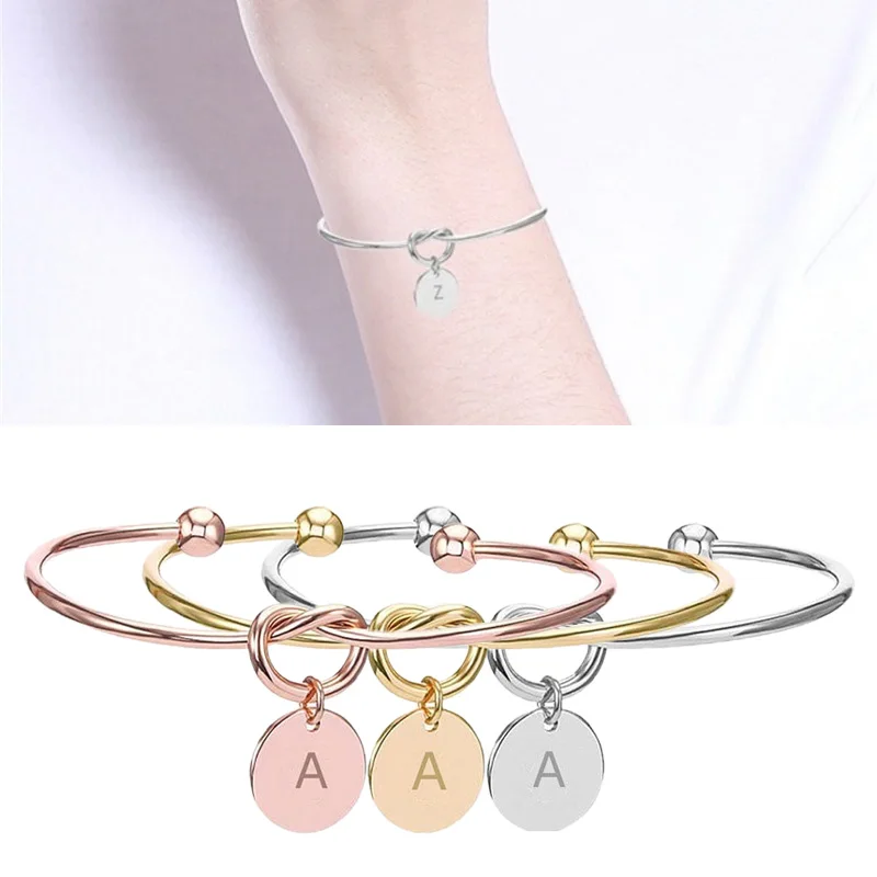 

Wedding Decorations Team Bride To Be Bridesmaid Gift 26 Initial Letter Bracelets Bridal Shower Bachelorette Birthday Party Favor