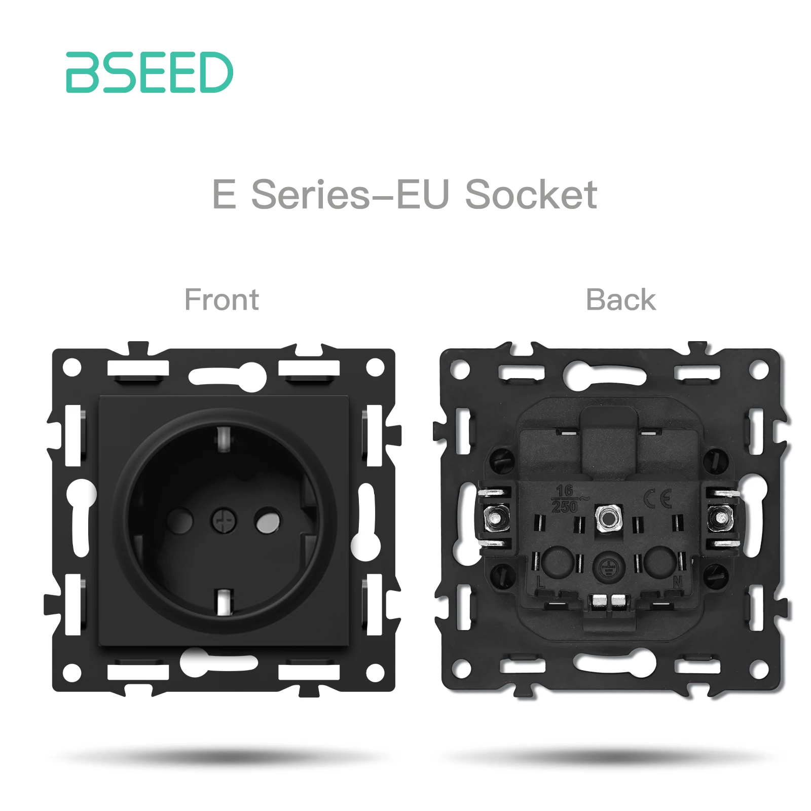 

BSEED серия E стеклянная рамка для умного выключателя