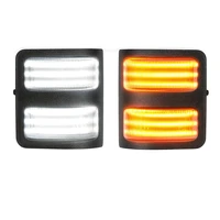 2pcs car side mirror led turn signal light lamp indicator marker for ford f250 f350 f450 f550 super duty 2008 2016 running light