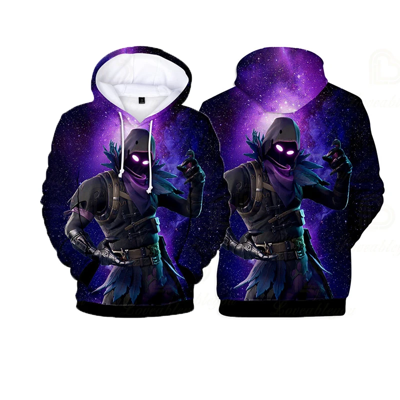 

Fortnite Sweatshirt Anime Hoodie Kids Game Boys Clothes 3D Digital Hoodies Men Child Streetwear Spring Autumn Winter Sweatwer