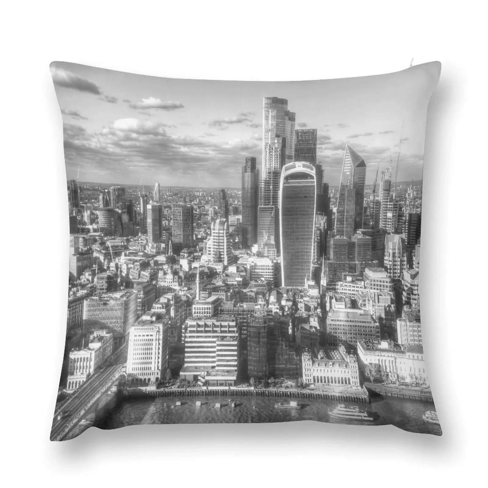 Декоративная подушка City Of London River Thames для сидения декоративная дивана подушки