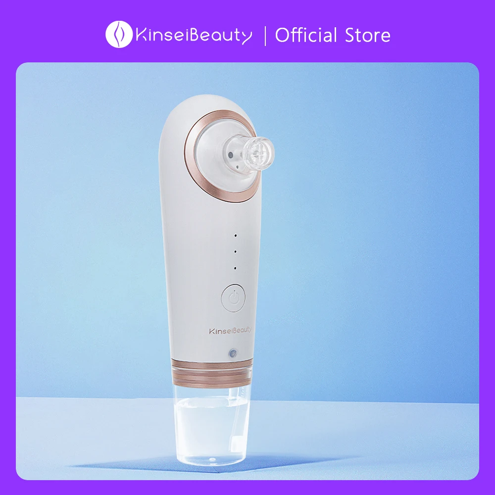 

KinseiBeauty Eletric Skin Cleanser Water Oxygen Vacuum Facial Pore Skin Care Blackheads Remove 4 heads Deep Cleaning Tools